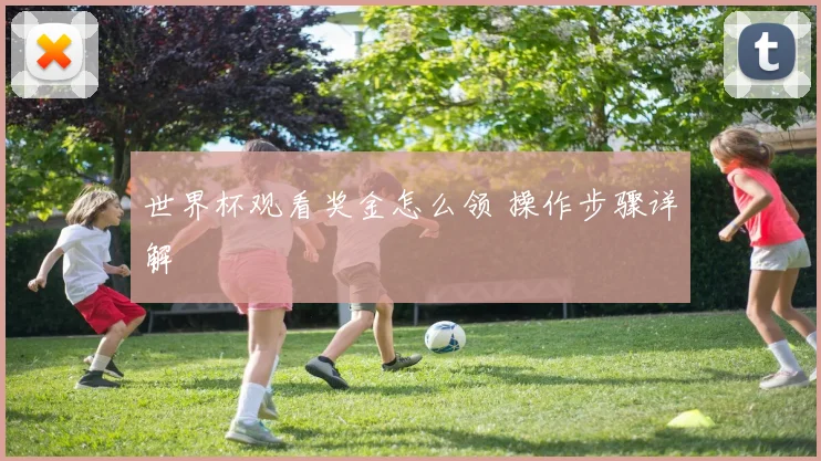 世界杯观看奖金怎么领 操作步骤详解